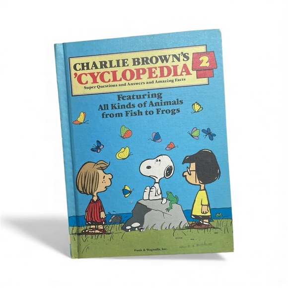 CHARLIE BROWN'S
'CYCLOPEDIA Set of 4 vintage 1980’s hardcover books - Picture 5 of 10